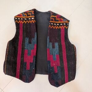 Multicolor Patterned Women's Vest